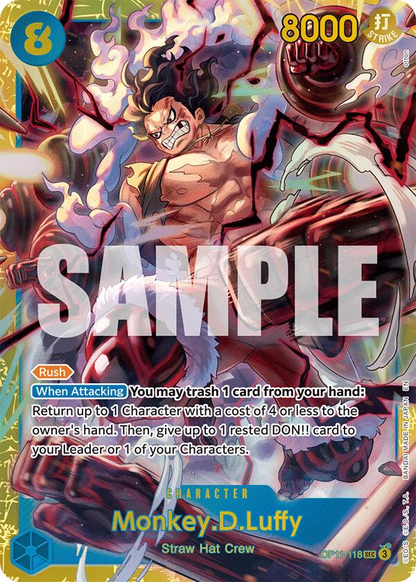 Monkey.D.Luffy (118) [A Fist of Divine Speed] | Rock City Comics