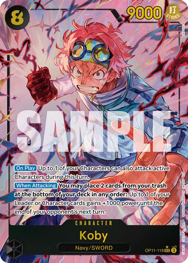 Koby (119) (Alternate Art) [A Fist of Divine Speed] | Rock City Comics