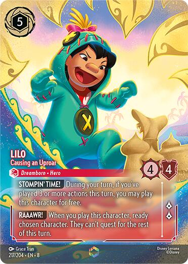 Lilo - Causing an Uproar (Enchanted) (217/204) [Reign of Jafar] | Rock City Comics