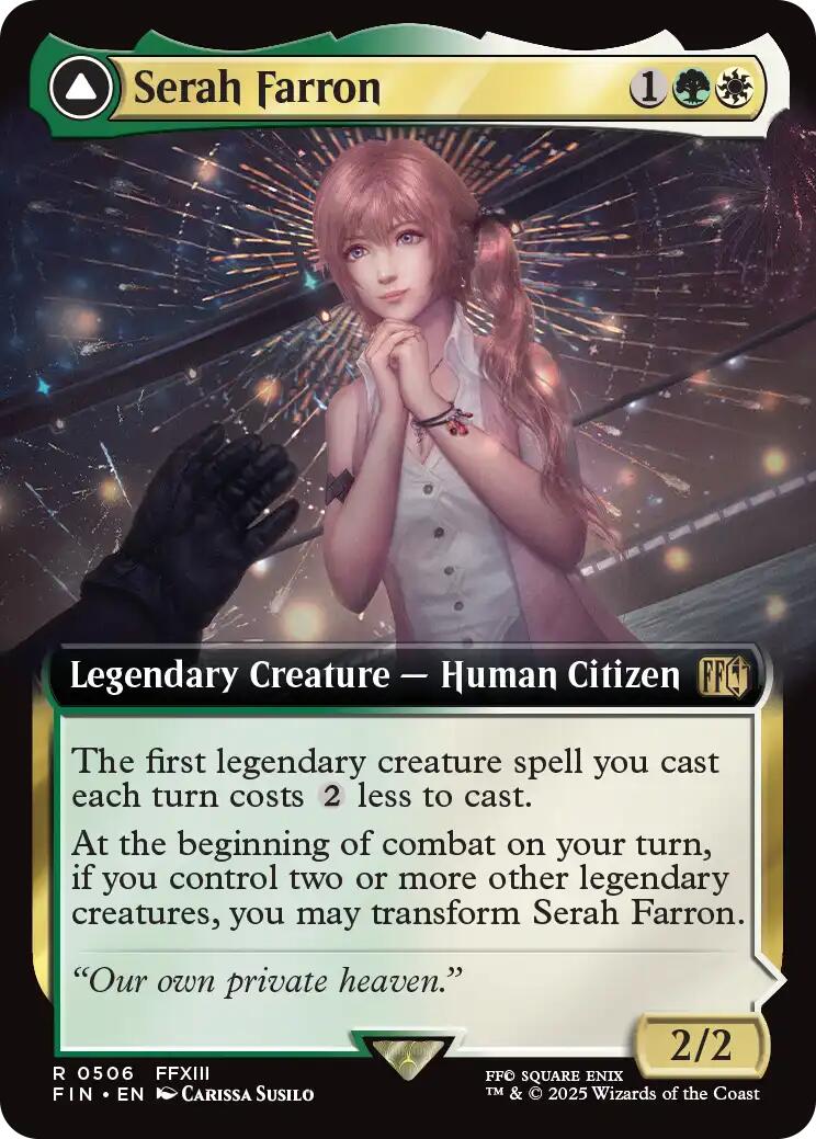 Serah Farron // Crystallized Serah (Extended Art) [FINAL FANTASY] | Rock City Comics