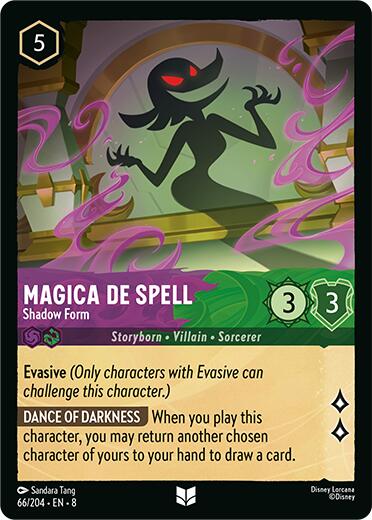 Magica De Spell - Shadow Form (66/204) [Reign of Jafar] | Rock City Comics