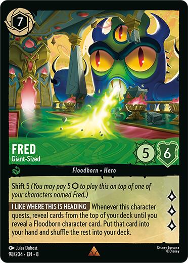 Fred - Giant-Sized (98/204) [Reign of Jafar] | Rock City Comics