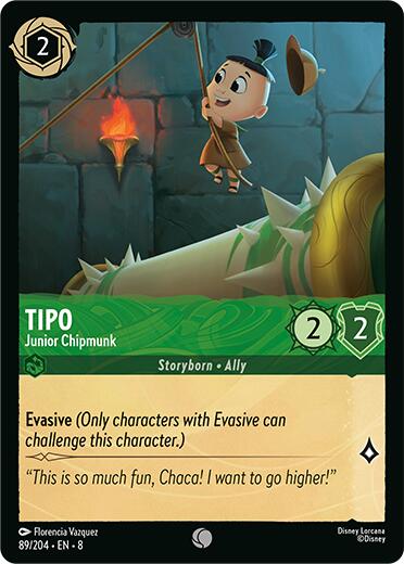 Tipo - Junior Chipmunk (89/204) [Reign of Jafar] | Rock City Comics