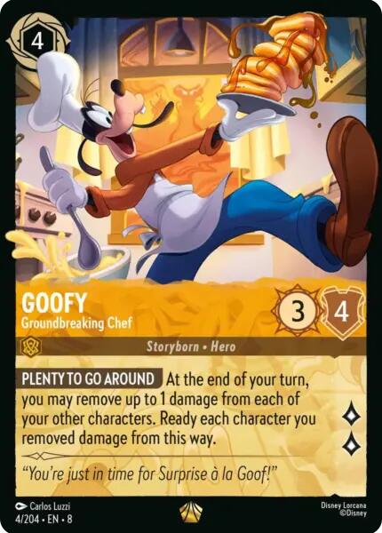 Goofy - Groundbreaking Chef (4/204) [Reign of Jafar] | Rock City Comics