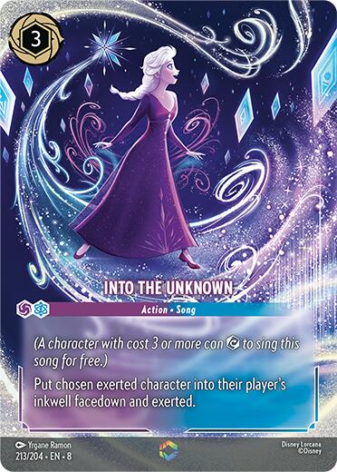 Into the Unknown - Enchanted (213/204) [Reign of Jafar] | Rock City Comics
