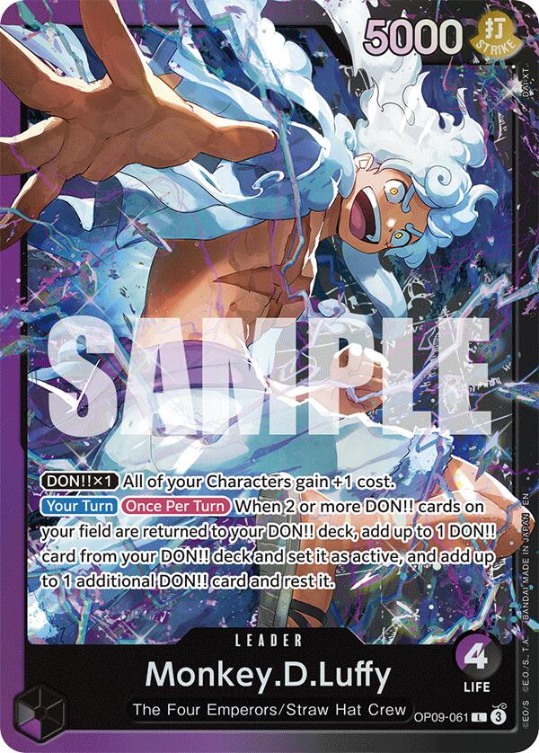 Monkey.D.Luffy (OP09-061) [Starter Deck: Purple/Black Monkey.D.Luffy] | Rock City Comics