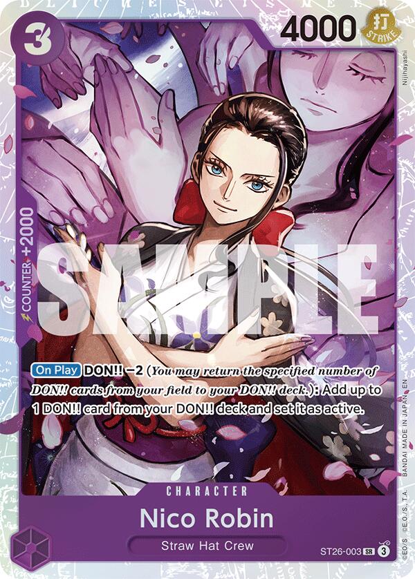 Nico Robin [Starter Deck: Purple/Black Monkey.D.Luffy] | Rock City Comics