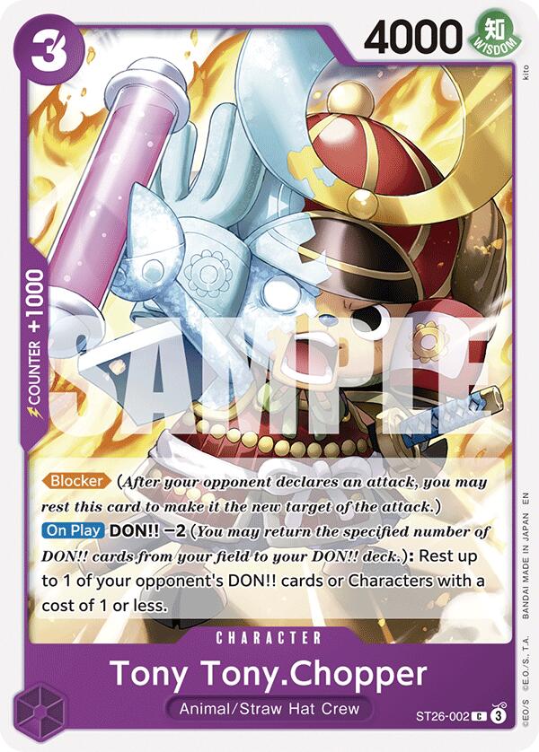 Tony Tony.Chopper [Starter Deck: Purple/Black Monkey.D.Luffy] | Rock City Comics