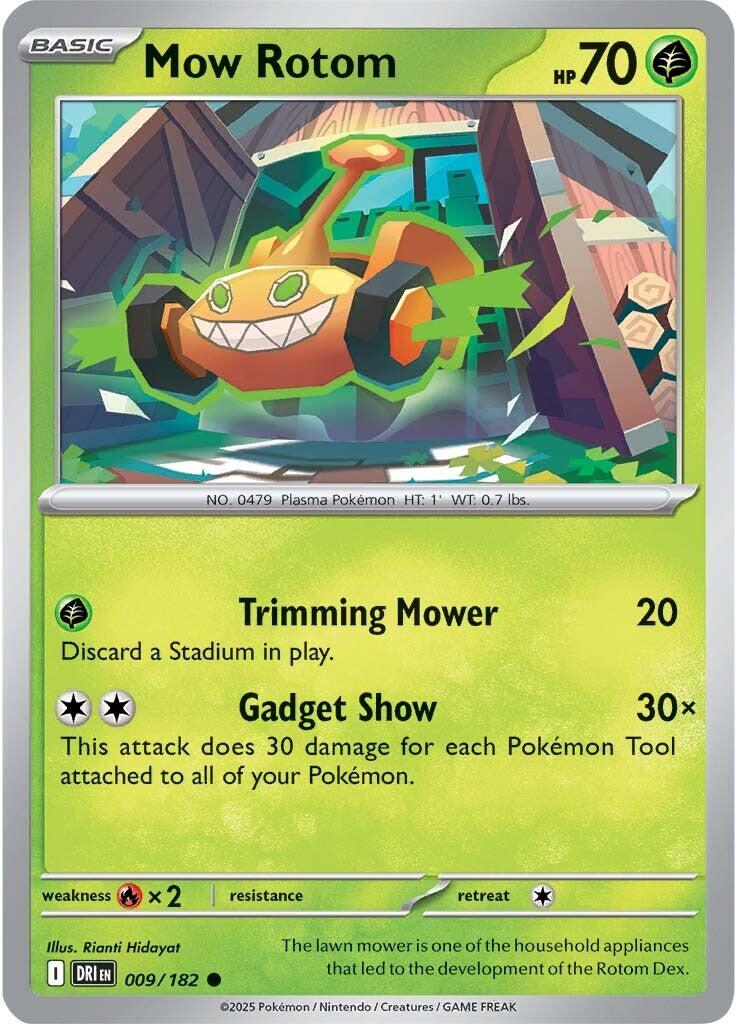 Mow Rotom (009/182) [Scarlet & Violet: Destined Rivals] | Rock City Comics