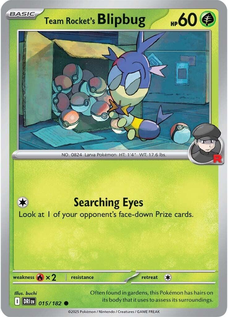 Team Rocket's Blipbug (015/182) [Scarlet & Violet: Destined Rivals] | Rock City Comics