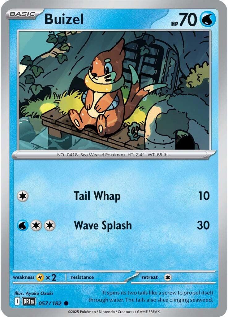 Buizel (057/182) [Scarlet & Violet: Destined Rivals] | Rock City Comics