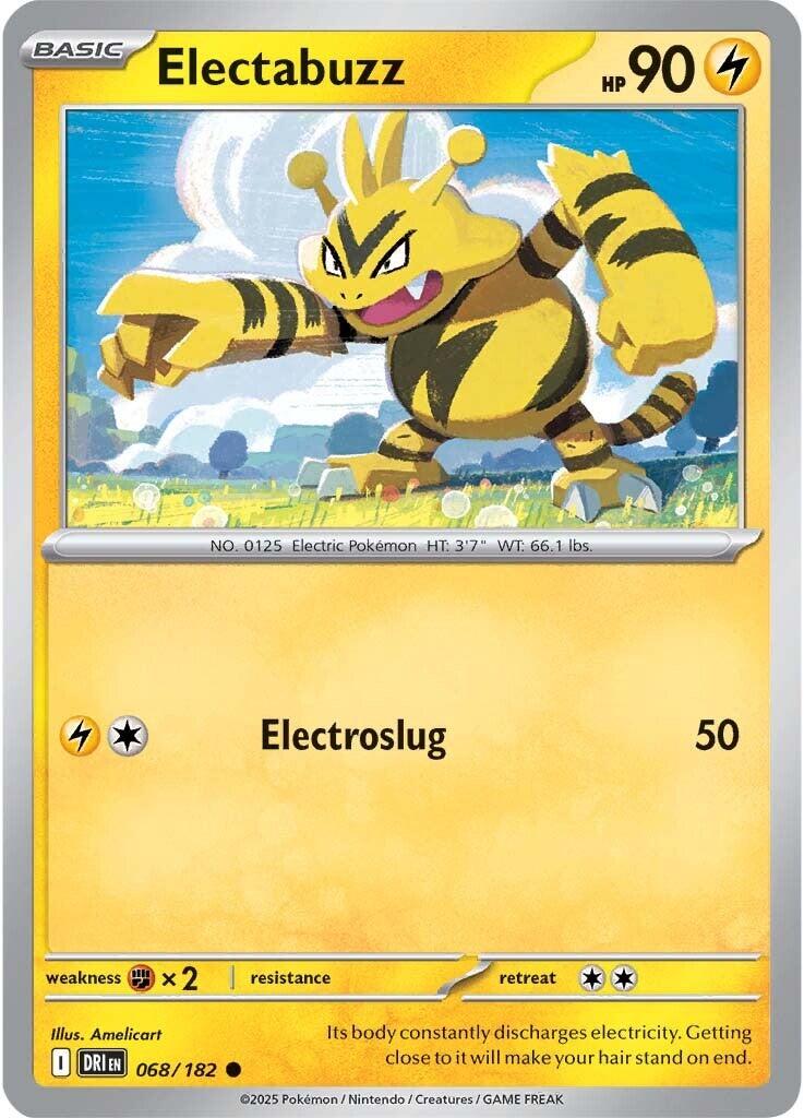 Electabuzz (068/182) [Scarlet & Violet: Destined Rivals] | Rock City Comics