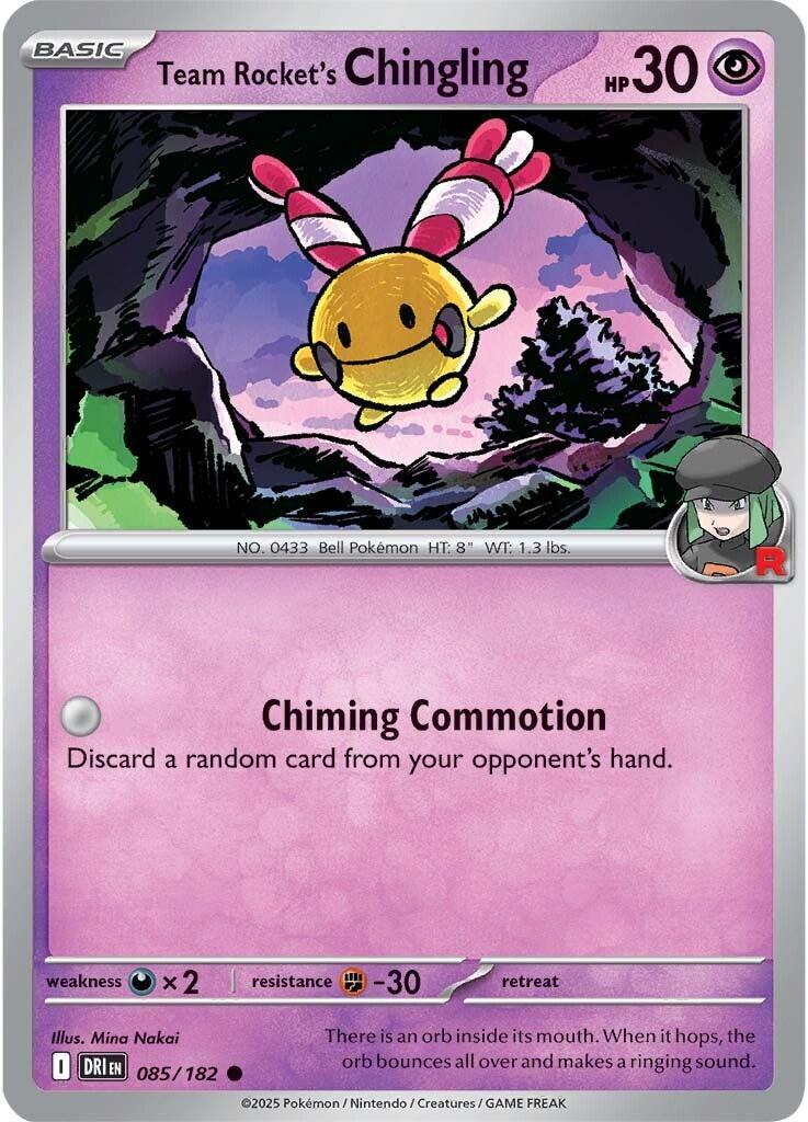 Team Rocket's Chingling (085/182) [Scarlet & Violet: Destined Rivals] | Rock City Comics