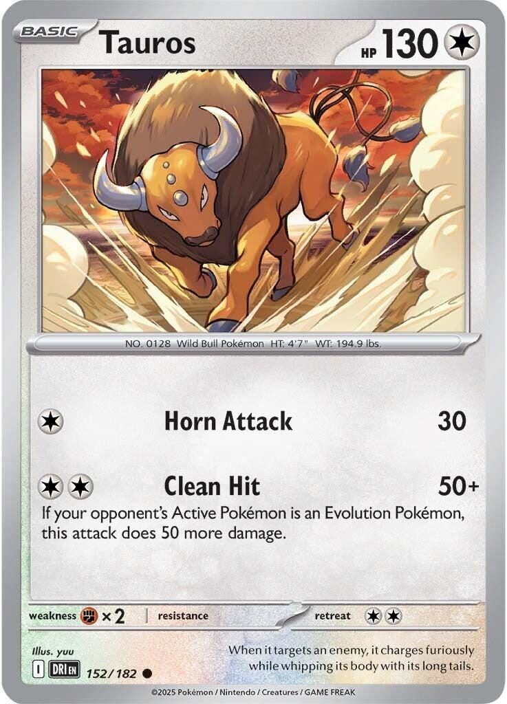 Tauros (152/182) [Scarlet & Violet: Destined Rivals] | Rock City Comics