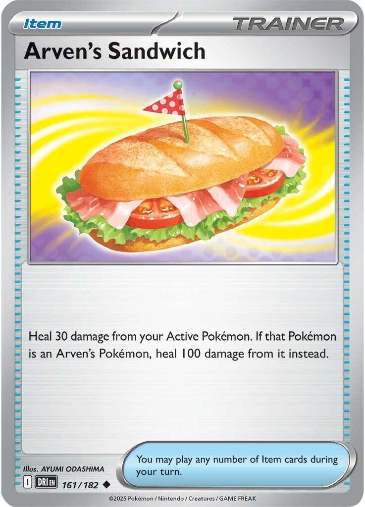 Arven's Sandwich (161/182) [Scarlet & Violet: Destined Rivals] | Rock City Comics