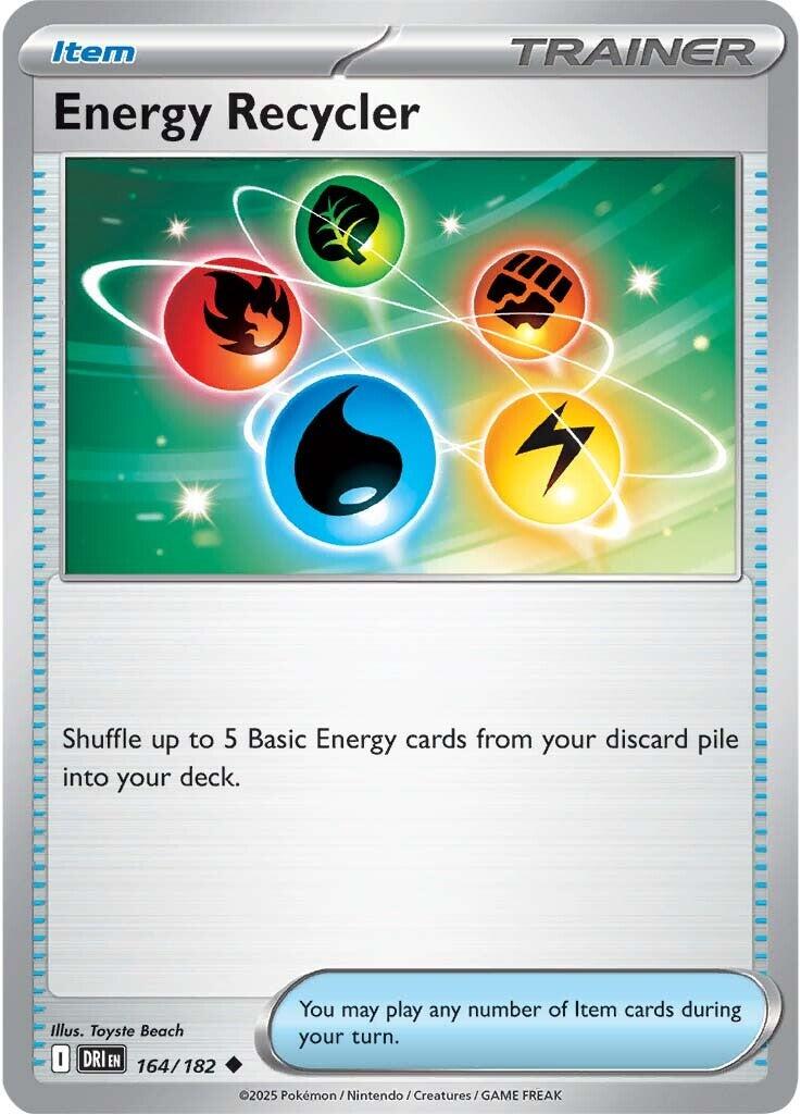 Energy Recycler (164/182) [Scarlet & Violet: Destined Rivals] | Rock City Comics