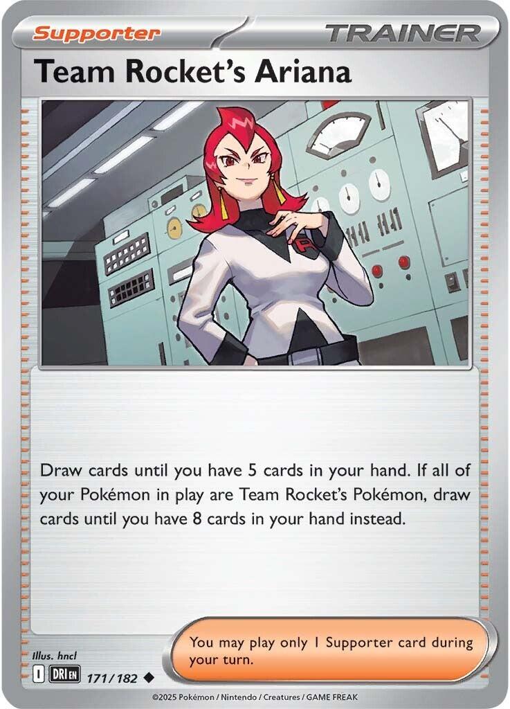 Team Rocket's Ariana (171/182) [Scarlet & Violet: Destined Rivals] | Rock City Comics