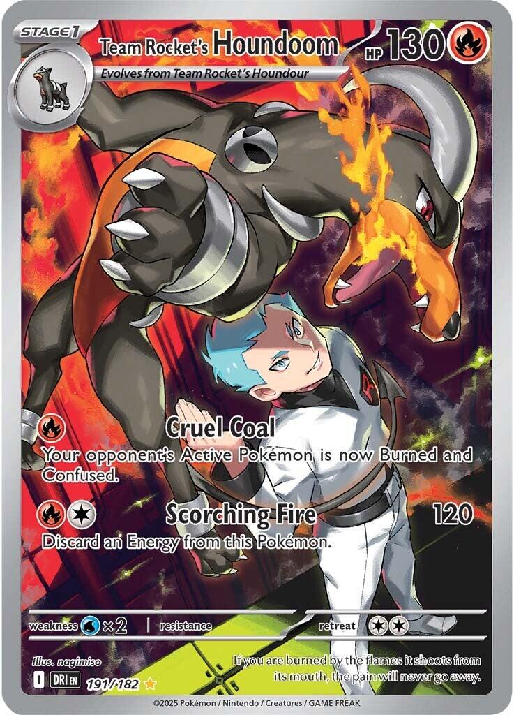Team Rocket's Houndoom (191/182) [Scarlet & Violet: Destined Rivals] | Rock City Comics