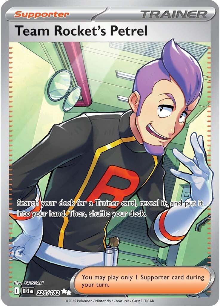 Team Rocket's Petrel (226/182) [Scarlet & Violet: Destined Rivals] | Rock City Comics