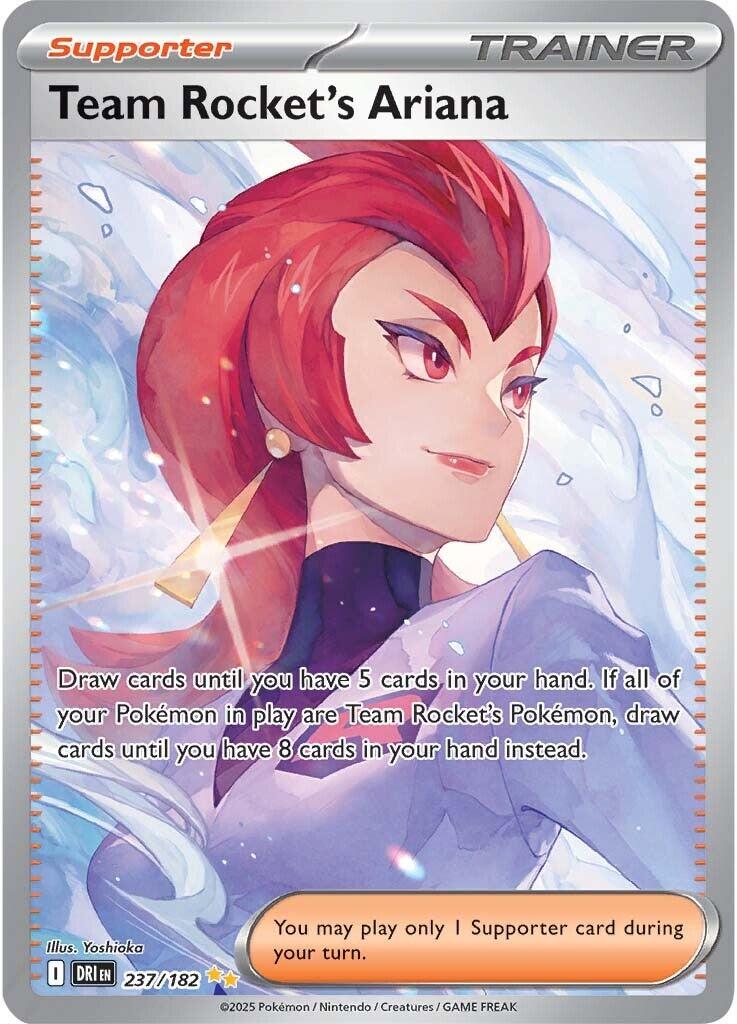 Team Rocket's Ariana (237/182) [Scarlet & Violet: Destined Rivals] | Rock City Comics