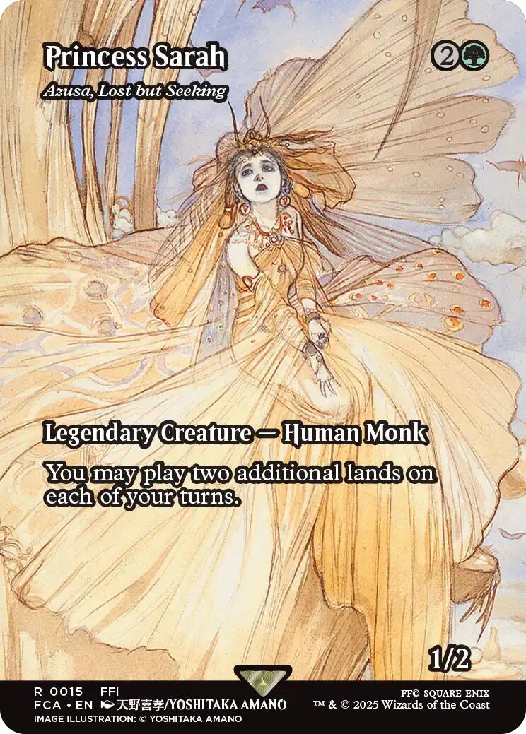 Princess Sarah - Azusa, Lost but Seeking (Showcase) [FINAL FANTASY : Through the Ages] | Rock City Comics