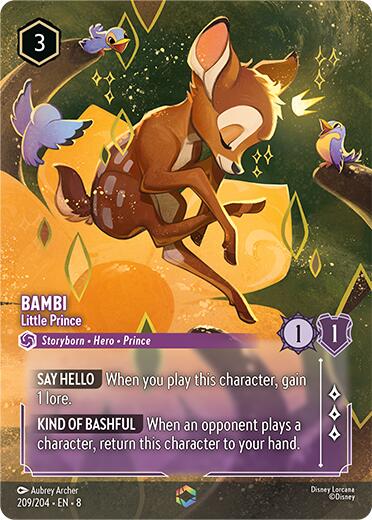 Bambi - Little Prince (Enchanted) (209/204) [Reign of Jafar] | Rock City Comics