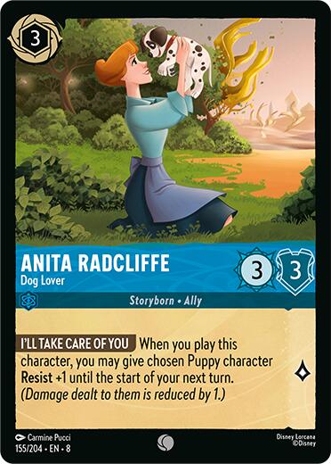 Anita Radcliffe - Dog Lover (155/204) [Reign of Jafar] | Rock City Comics