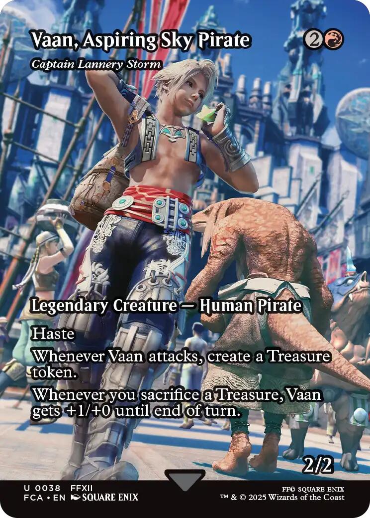 Vaan, Aspiring Sky Pirate - Captain Lannery Storm (Showcase) [FINAL FANTASY : Through the Ages] | Rock City Comics