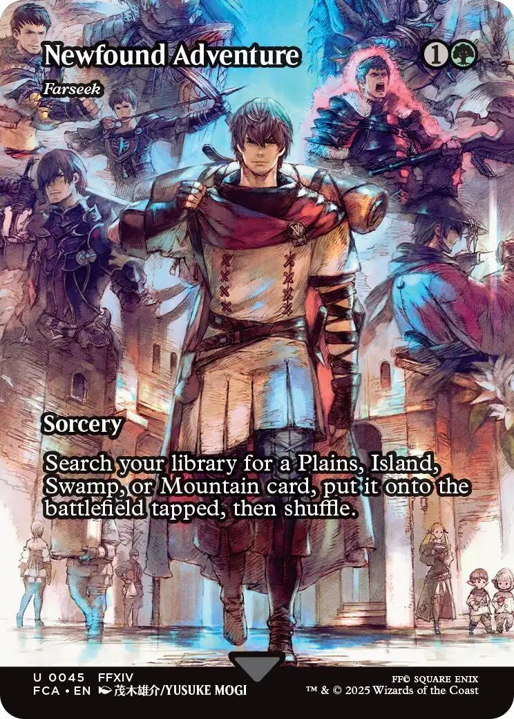 Newfound Adventure - Farseek (Showcase) [FINAL FANTASY : Through the Ages] | Rock City Comics
