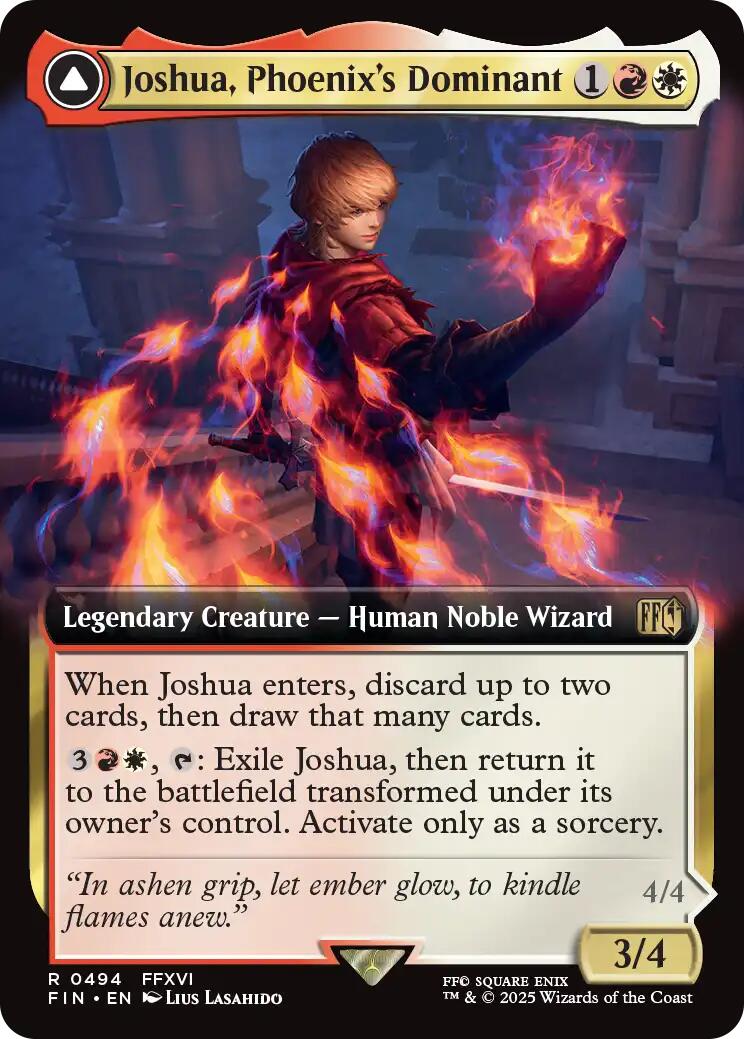 Joshua, Phoenix's Dominant (Extended Art) [FINAL FANTASY] | Rock City Comics
