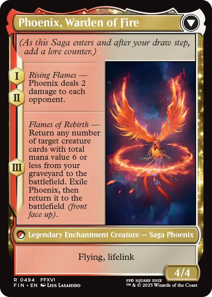 Joshua, Phoenix's Dominant (Extended Art) [FINAL FANTASY] | Rock City Comics
