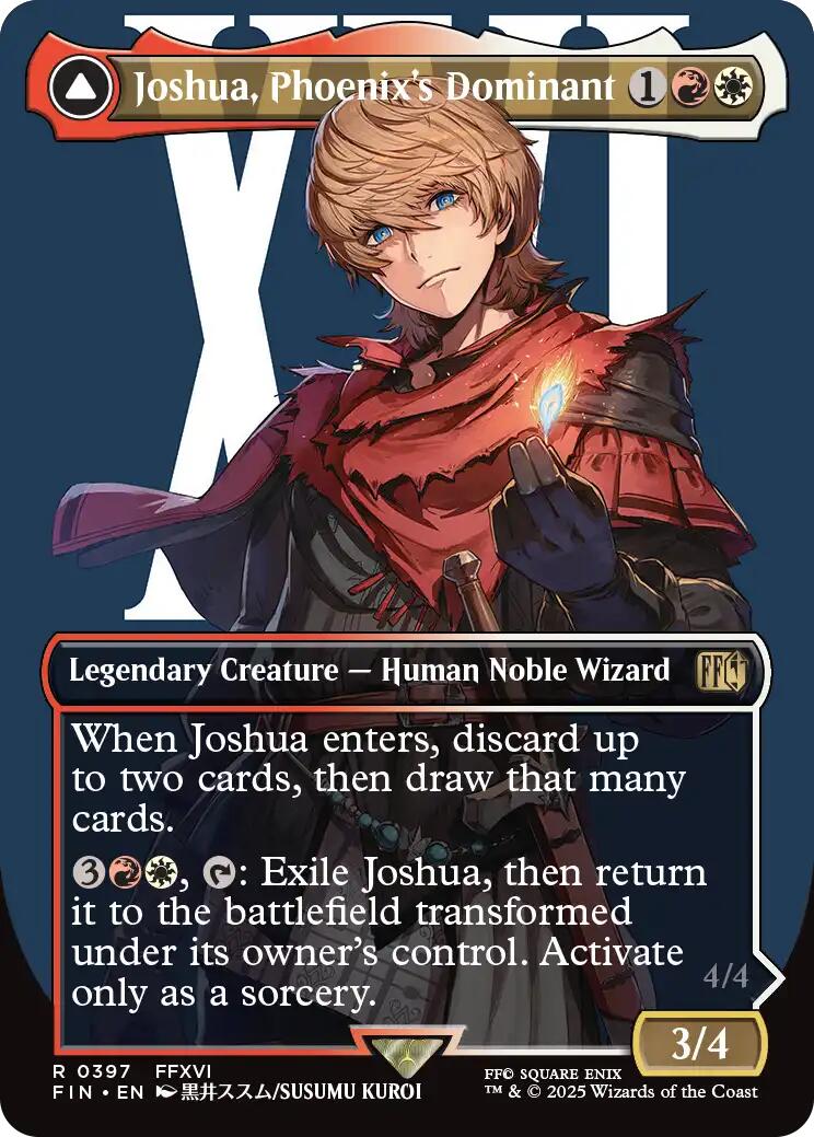 Joshua, Phoenix's Dominant (Borderless) [FINAL FANTASY] | Rock City Comics