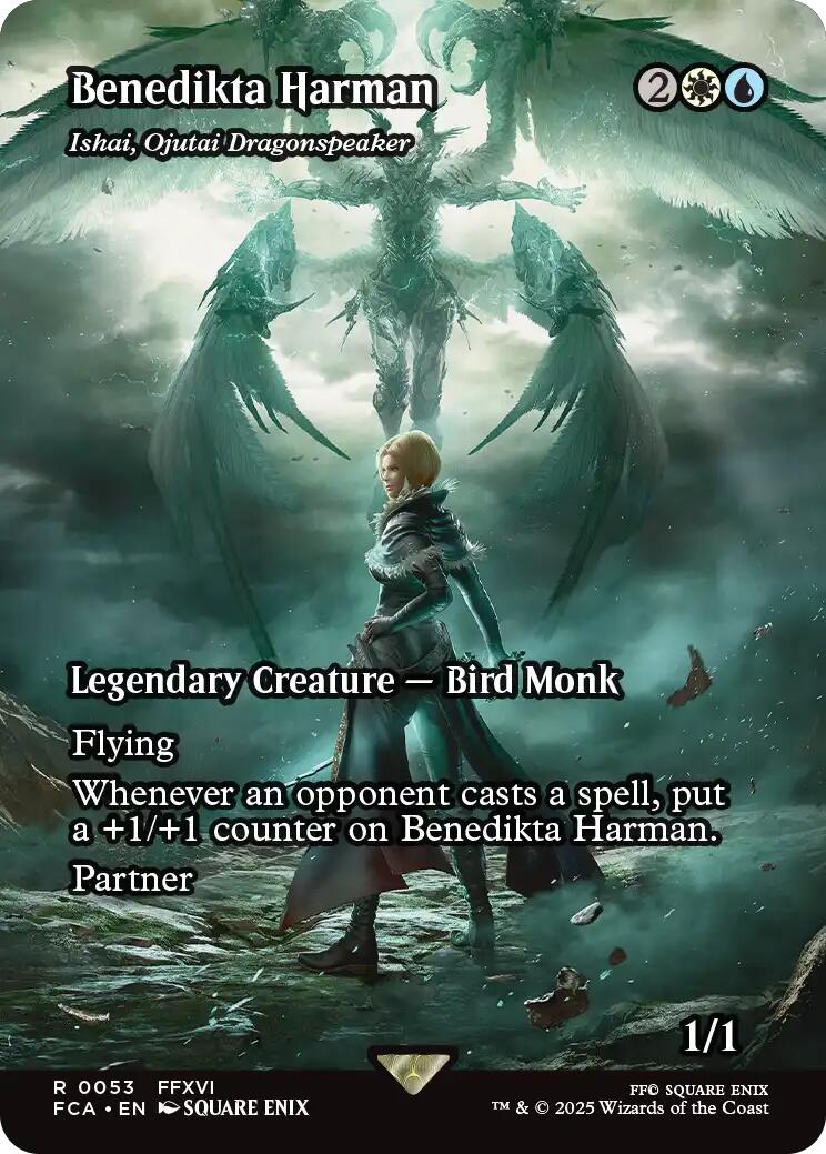 Benedikta Harman - Ishai, Ojutai Dragonspeaker (Showcase) [FINAL FANTASY : Through the Ages] | Rock City Comics