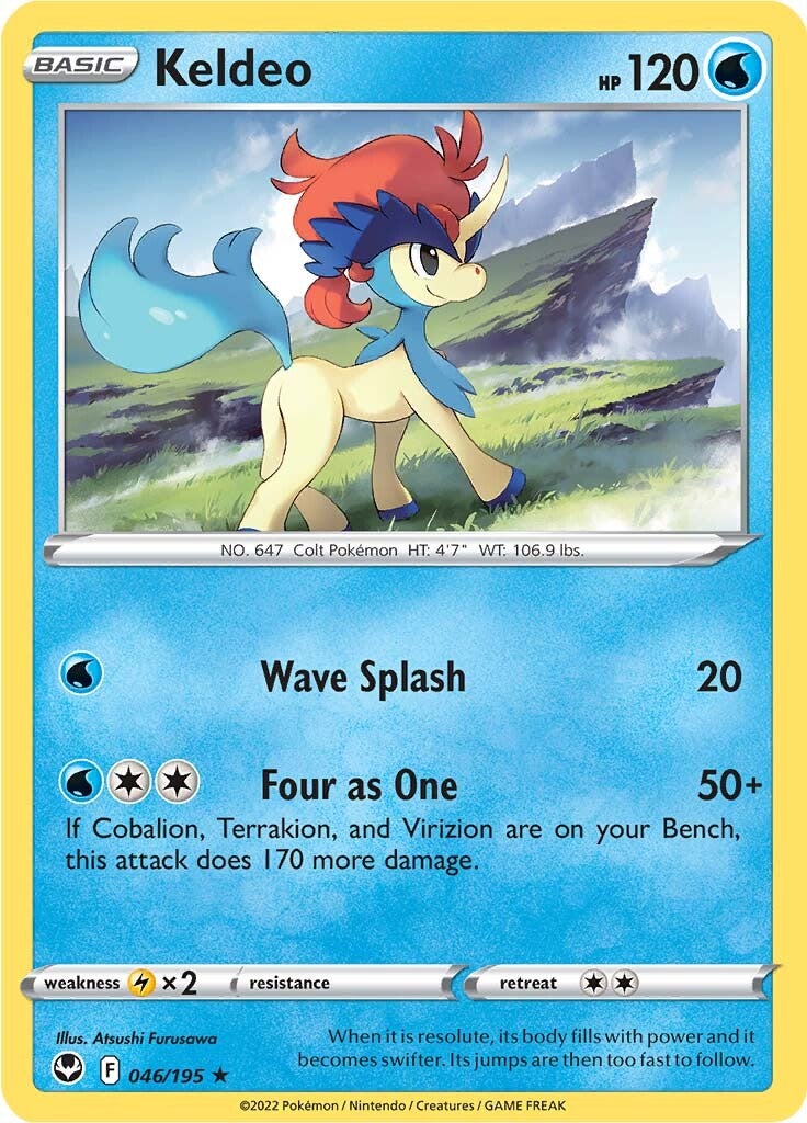 Keldeo (046/195) [Sword & Shield: Silver Tempest] | Rock City Comics