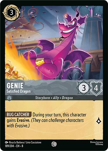 Genie - Satisfied Dragon (189/204) [Reign of Jafar] | Rock City Comics
