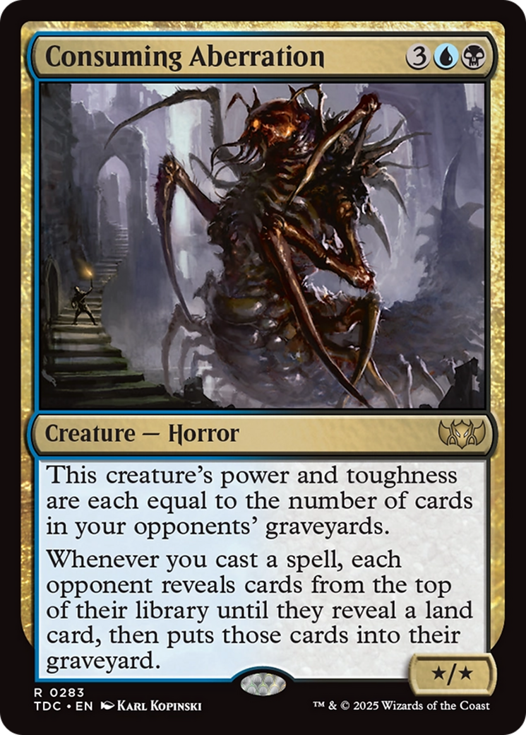 Consuming Aberration [Tarkir: Dragonstorm Commander] | Rock City Comics