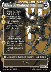 Dion, Bahamut's Dominant // Bahamut, Warden of Light (Borderless) [FINAL FANTASY] | Rock City Comics