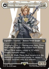 Dion, Bahamut's Dominant // Bahamut, Warden of Light (Borderless) [FINAL FANTASY] | Rock City Comics