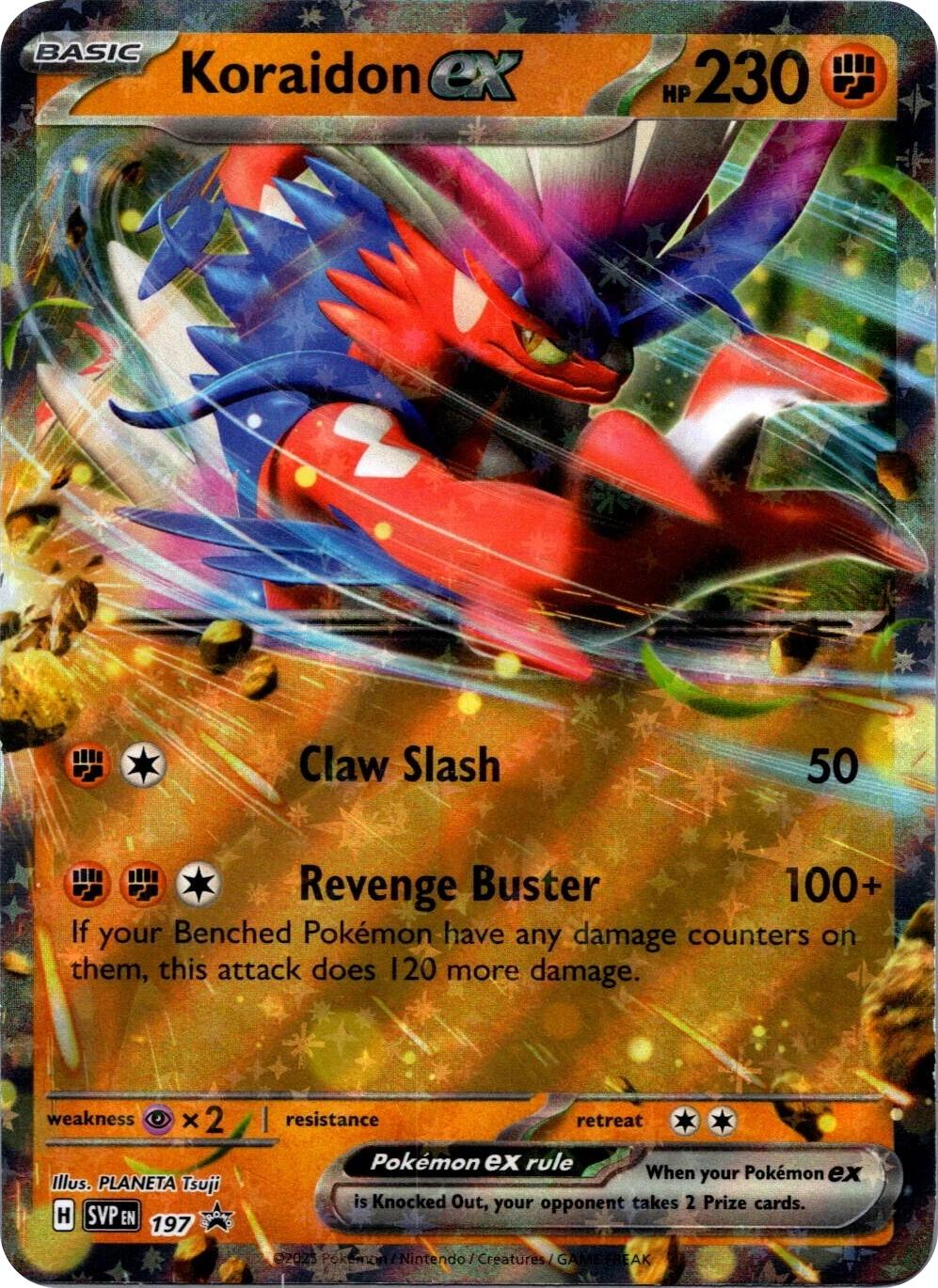 Koraidon ex (197) [Miscellaneous Cards] | Rock City Comics