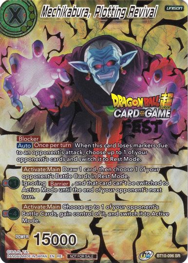 Mechikabura, Plotting Revival (Card Game Fest 2022) (BT10-096) [Tournament Promotion Cards] | Rock City Comics