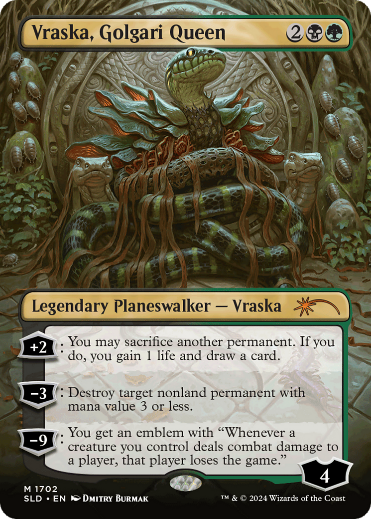 Vraska, Golgari Queen (1702) [Secret Lair Drop Series] | Rock City Comics