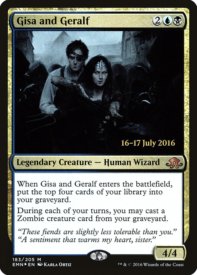 Gisa and Geralf [Eldritch Moon Prerelease Promos] | Rock City Comics