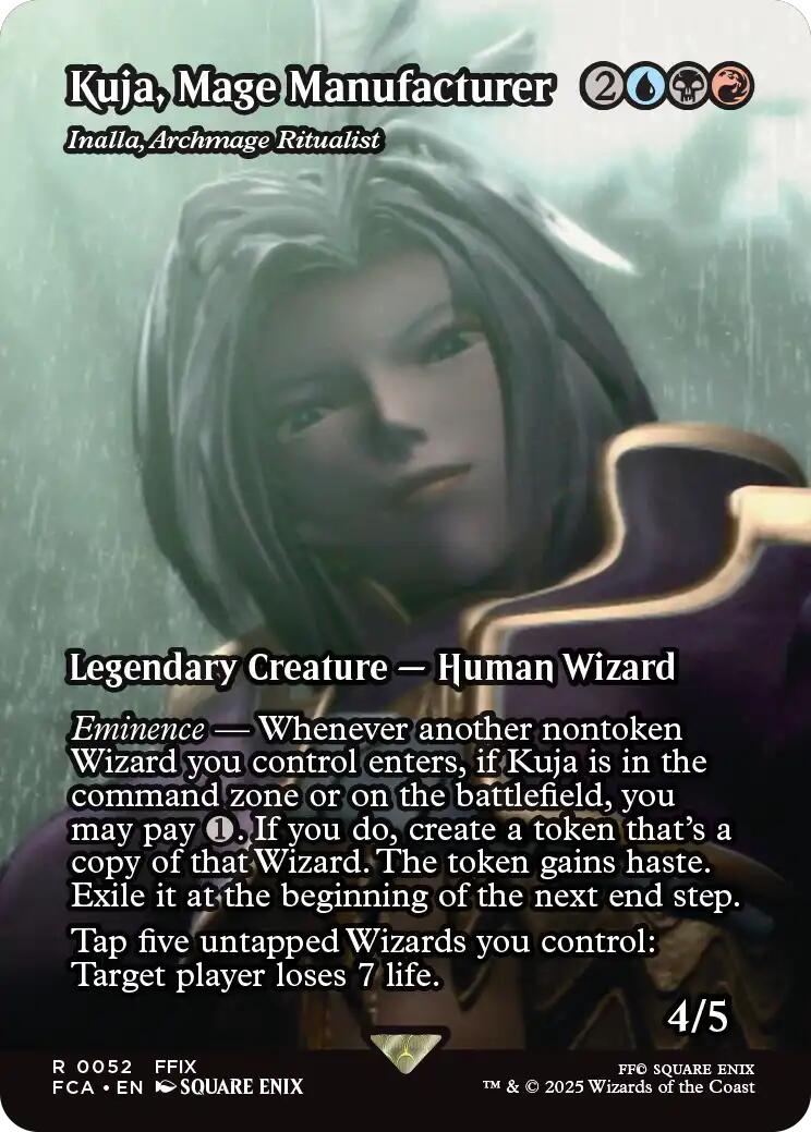 Kuja, Mage Manufacturer - Inalla, Archmage Ritualist (Showcase) [FINAL FANTASY : Through the Ages] | Rock City Comics
