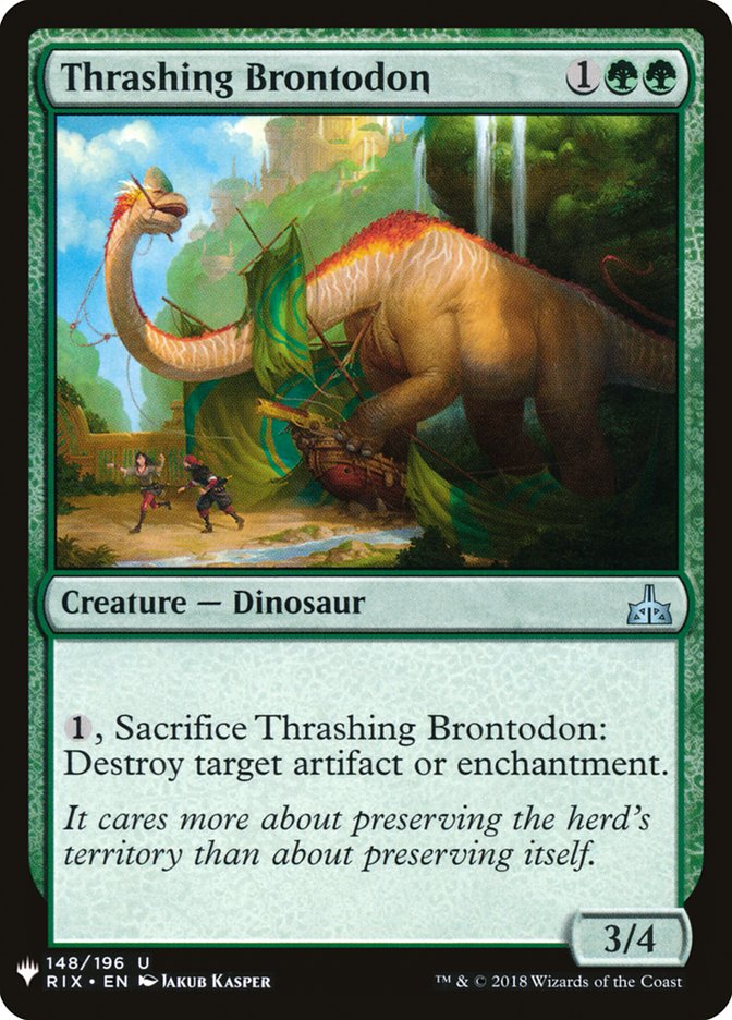 Thrashing Brontodon [Mystery Booster] | Rock City Comics