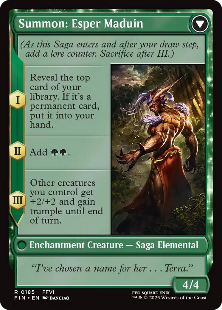 Esper Origins // Summon: Esper Maduin [FINAL FANTASY] | Rock City Comics