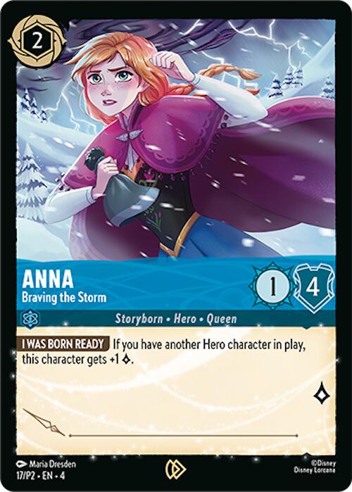 Anna - Braving the Storm (17/P2) [Promo Cards] | Rock City Comics