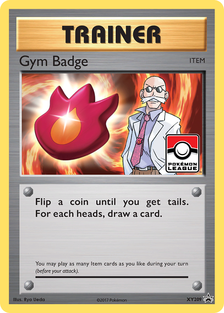 Gym Badge (XY209) (Blaine) [XY: Black Star Promos] | Rock City Comics