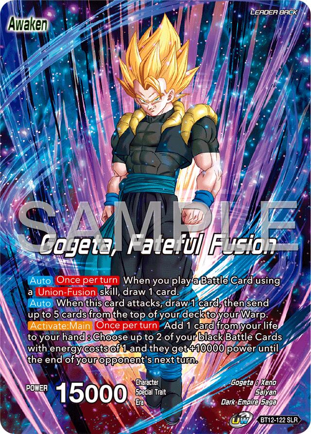 Son Goku & Vegeta // Gogeta, Fateful Fusion (Reprint) (BT12-122) [Premium Anniversary Box 2025] | Rock City Comics
