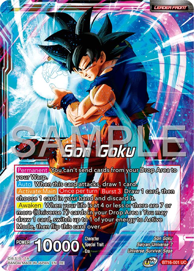 Son Goku // Son Goku, Supreme Warrior (Reprint) (BT16-001) [Premium Anniversary Box 2025] | Rock City Comics