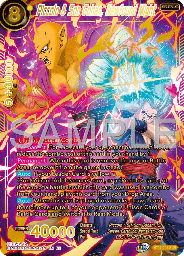 Piccolo & Son Gohan, Newfound Might (Alternate Art) (BT17-148) [Premium Anniversary Box 2025] | Rock City Comics